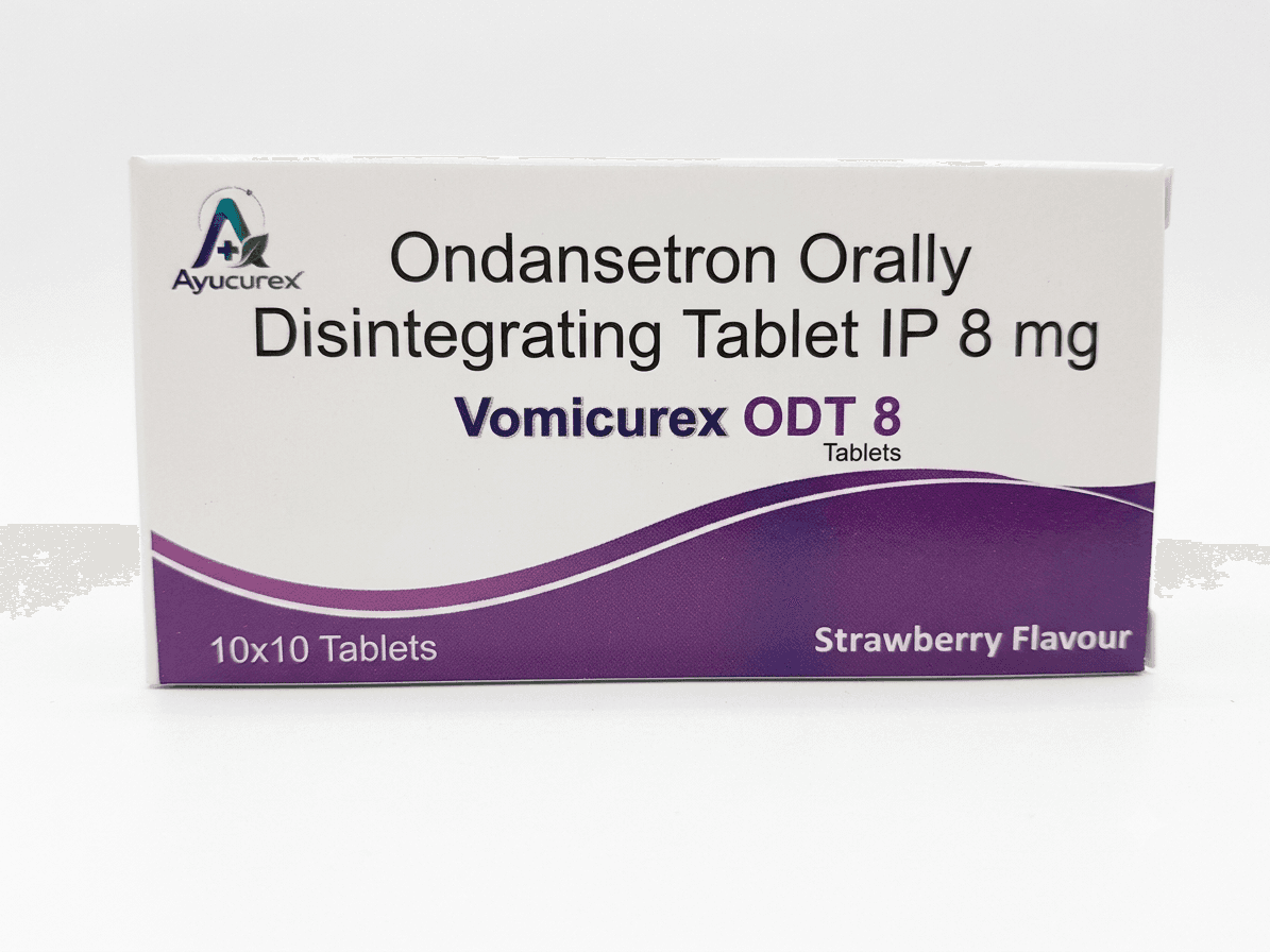 Vomicurex ODT 8 tablets